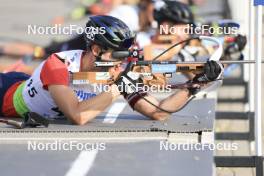 24.08.2024, Otepaeae, Estonia (EST): Vitalii Mandzyn (UKR) - IBU Summer Biathlon World Championships, sprint junior men, Otepaeae (EST). www.nordicfocus.com. © Manzoni/NordicFocus. Every downloaded picture is fee-liable.