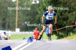 24.08.2024, Otepaeae, Estonia (EST): Kalle Loukkaanhuhta (FIN) - IBU Summer Biathlon World Championships, sprint junior men, Otepaeae (EST). www.nordicfocus.com. © Manzoni/NordicFocus. Every downloaded picture is fee-liable.