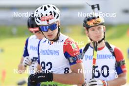 24.08.2024, Otepaeae, Estonia (EST): Maxim Mejtsky (SVK) - IBU Summer Biathlon World Championships, sprint junior men, Otepaeae (EST). www.nordicfocus.com. © Manzoni/NordicFocus. Every downloaded picture is fee-liable.