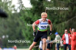 24.08.2024, Otepaeae, Estonia (EST): David Elias (CZE) - IBU Summer Biathlon World Championships, sprint junior men, Otepaeae (EST). www.nordicfocus.com. © Manzoni/NordicFocus. Every downloaded picture is fee-liable.