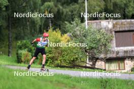 24.08.2024, Otepaeae, Estonia (EST): Laszlo Kunos (HUN) - IBU Summer Biathlon World Championships, sprint junior men, Otepaeae (EST). www.nordicfocus.com. © Manzoni/NordicFocus. Every downloaded picture is fee-liable.