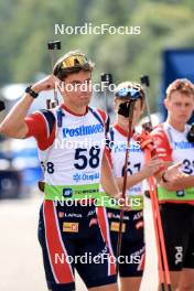 24.08.2024, Otepaeae, Estonia (EST): Haavard Tosterud (NOR) - IBU Summer Biathlon World Championships, sprint junior men, Otepaeae (EST). www.nordicfocus.com. © Manzoni/NordicFocus. Every downloaded picture is fee-liable.