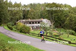 24.08.2024, Otepaeae, Estonia (EST): Georgi Dzhorgov (BUL) - IBU Summer Biathlon World Championships, sprint junior men, Otepaeae (EST). www.nordicfocus.com. © Manzoni/NordicFocus. Every downloaded picture is fee-liable.