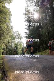 24.08.2024, Otepaeae, Estonia (EST): David Folea (ROU) - IBU Summer Biathlon World Championships, sprint junior men, Otepaeae (EST). www.nordicfocus.com. © Manzoni/NordicFocus. Every downloaded picture is fee-liable.