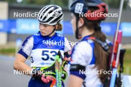 24.08.2024, Otepaeae, Estonia (EST): Chiara Gasparac (CRO) - IBU Summer Biathlon World Championships, sprint junior women, Otepaeae (EST). www.nordicfocus.com. © Manzoni/NordicFocus. Every downloaded picture is fee-liable.