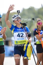 24.08.2024, Otepaeae, Estonia (EST): Viktoriia Khvostenko (UKR) - IBU Summer Biathlon World Championships, sprint junior women, Otepaeae (EST). www.nordicfocus.com. © Manzoni/NordicFocus. Every downloaded picture is fee-liable.