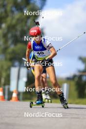 24.08.2024, Otepaeae, Estonia (EST): Panni Csikasz (HUN) - IBU Summer Biathlon World Championships, sprint junior women, Otepaeae (EST). www.nordicfocus.com. © Manzoni/NordicFocus. Every downloaded picture is fee-liable.