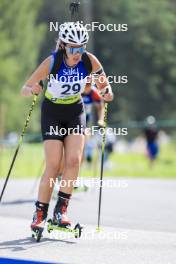 24.08.2024, Otepaeae, Estonia (EST): Emilija Bucic (SRB) - IBU Summer Biathlon World Championships, sprint junior women, Otepaeae (EST). www.nordicfocus.com. © Manzoni/NordicFocus. Every downloaded picture is fee-liable.