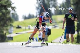 24.08.2024, Otepaeae, Estonia (EST): Ilona Plechacova (CZE) - IBU Summer Biathlon World Championships, sprint junior women, Otepaeae (EST). www.nordicfocus.com. © Manzoni/NordicFocus. Every downloaded picture is fee-liable.