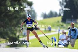 24.08.2024, Otepaeae, Estonia (EST): Lora Hristova (BUL) - IBU Summer Biathlon World Championships, sprint junior women, Otepaeae (EST). www.nordicfocus.com. © Manzoni/NordicFocus. Every downloaded picture is fee-liable.