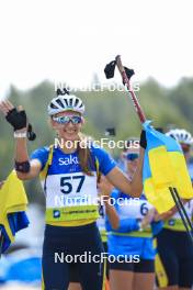 24.08.2024, Otepaeae, Estonia (EST): Olena Horodna (UKR) - IBU Summer Biathlon World Championships, sprint junior women, Otepaeae (EST). www.nordicfocus.com. © Manzoni/NordicFocus. Every downloaded picture is fee-liable.