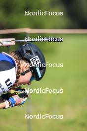 24.08.2024, Otepaeae, Estonia (EST): Mia Mai Huik (EST) - IBU Summer Biathlon World Championships, sprint junior women, Otepaeae (EST). www.nordicfocus.com. © Manzoni/NordicFocus. Every downloaded picture is fee-liable.