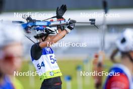 24.08.2024, Otepaeae, Estonia (EST): Lora Hristova (BUL) - IBU Summer Biathlon World Championships, sprint junior women, Otepaeae (EST). www.nordicfocus.com. © Manzoni/NordicFocus. Every downloaded picture is fee-liable.