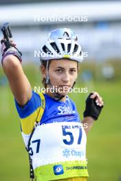 24.08.2024, Otepaeae, Estonia (EST): Olena Horodna (UKR) - IBU Summer Biathlon World Championships, sprint junior women, Otepaeae (EST). www.nordicfocus.com. © Manzoni/NordicFocus. Every downloaded picture is fee-liable.