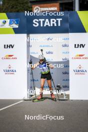 24.08.2024, Otepaeae, Estonia (EST): Iva Macar (BIH) - IBU Summer Biathlon World Championships, sprint junior women, Otepaeae (EST). www.nordicfocus.com. © Manzoni/NordicFocus. Every downloaded picture is fee-liable.