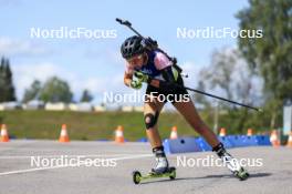 24.08.2024, Otepaeae, Estonia (EST): Raya Adzhamova (BUL) - IBU Summer Biathlon World Championships, sprint junior women, Otepaeae (EST). www.nordicfocus.com. © Manzoni/NordicFocus. Every downloaded picture is fee-liable.