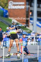 24.08.2024, Otepaeae, Estonia (EST): Lora Hristova (BUL) - IBU Summer Biathlon World Championships, sprint junior women, Otepaeae (EST). www.nordicfocus.com. © Manzoni/NordicFocus. Every downloaded picture is fee-liable.