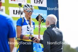 24.08.2024, Otepaeae, Estonia (EST): Olena Horodna (UKR) - IBU Summer Biathlon World Championships, sprint junior women, Otepaeae (EST). www.nordicfocus.com. © Manzoni/NordicFocus. Every downloaded picture is fee-liable.