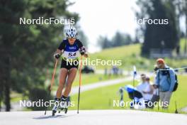 24.08.2024, Otepaeae, Estonia (EST): Lora Hristova (BUL) - IBU Summer Biathlon World Championships, sprint junior women, Otepaeae (EST). www.nordicfocus.com. © Manzoni/NordicFocus. Every downloaded picture is fee-liable.