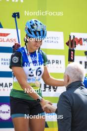 24.08.2024, Otepaeae, Estonia (EST): Valentina Dimitrova (BUL) - IBU Summer Biathlon World Championships, sprint junior women, Otepaeae (EST). www.nordicfocus.com. © Manzoni/NordicFocus. Every downloaded picture is fee-liable.