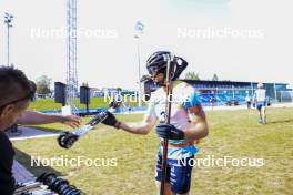 24.08.2024, Otepaeae, Estonia (EST): Emilien Claude (FRA) - IBU Summer Biathlon World Championships, sprint men, Otepaeae (EST). www.nordicfocus.com. © Manzoni/NordicFocus. Every downloaded picture is fee-liable.