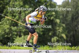 24.08.2024, Otepaeae, Estonia (EST): Vasil Zashev (BUL) - IBU Summer Biathlon World Championships, sprint men, Otepaeae (EST). www.nordicfocus.com. © Manzoni/NordicFocus. Every downloaded picture is fee-liable.