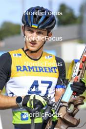 24.08.2024, Otepaeae, Estonia (EST): Dmytro Pidruchnyi (UKR) - IBU Summer Biathlon World Championships, sprint men, Otepaeae (EST). www.nordicfocus.com. © Manzoni/NordicFocus. Every downloaded picture is fee-liable.