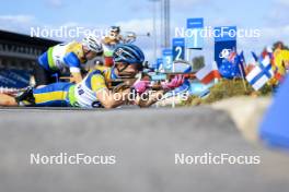 24.08.2024, Otepaeae, Estonia (EST): Oskar Ohlsson (SWE) - IBU Summer Biathlon World Championships, sprint men, Otepaeae (EST). www.nordicfocus.com. © Manzoni/NordicFocus. Every downloaded picture is fee-liable.