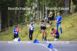 24.08.2024, Otepaeae, Estonia (EST): Anton Sinapov (BUL) - IBU Summer Biathlon World Championships, sprint men, Otepaeae (EST). www.nordicfocus.com. © Manzoni/NordicFocus. Every downloaded picture is fee-liable.