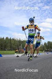 24.08.2024, Otepaeae, Estonia (EST): Oscar Andersson (SWE) - IBU Summer Biathlon World Championships, sprint men, Otepaeae (EST). www.nordicfocus.com. © Manzoni/NordicFocus. Every downloaded picture is fee-liable.