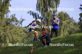 24.08.2024, Otepaeae, Estonia (EST): Alexandr Mukhin (KAZ) - IBU Summer Biathlon World Championships, sprint men, Otepaeae (EST). www.nordicfocus.com. © Manzoni/NordicFocus. Every downloaded picture is fee-liable.