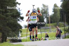 24.08.2024, Otepaeae, Estonia (EST): Fabien Claude (FRA) - IBU Summer Biathlon World Championships, sprint men, Otepaeae (EST). www.nordicfocus.com. © Manzoni/NordicFocus. Every downloaded picture is fee-liable.