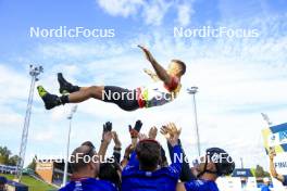 24.08.2024, Otepaeae, Estonia (EST): Jakub Stvrtecky (CZE) - IBU Summer Biathlon World Championships, sprint men, Otepaeae (EST). www.nordicfocus.com. © Manzoni/NordicFocus. Every downloaded picture is fee-liable.