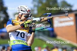 24.08.2024, Otepaeae, Estonia (EST): Otto Invenius (FIN) - IBU Summer Biathlon World Championships, sprint men, Otepaeae (EST). www.nordicfocus.com. © Manzoni/NordicFocus. Every downloaded picture is fee-liable.