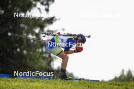 24.08.2024, Otepaeae, Estonia (EST): Vadim Kurales (KAZ) - IBU Summer Biathlon World Championships, sprint men, Otepaeae (EST). www.nordicfocus.com. © Manzoni/NordicFocus. Every downloaded picture is fee-liable.