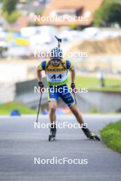 24.08.2024, Otepaeae, Estonia (EST): Oscar Andersson (SWE) - IBU Summer Biathlon World Championships, sprint men, Otepaeae (EST). www.nordicfocus.com. © Manzoni/NordicFocus. Every downloaded picture is fee-liable.