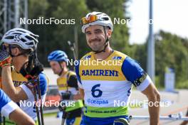 24.08.2024, Otepaeae, Estonia (EST): Olli Hiidensalo (FIN) - IBU Summer Biathlon World Championships, sprint men, Otepaeae (EST). www.nordicfocus.com. © Manzoni/NordicFocus. Every downloaded picture is fee-liable.