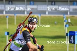 24.08.2024, Otepaeae, Estonia (EST): Florent Claude (BEL) - IBU Summer Biathlon World Championships, sprint men, Otepaeae (EST). www.nordicfocus.com. © Manzoni/NordicFocus. Every downloaded picture is fee-liable.