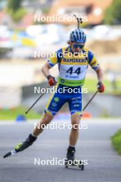 24.08.2024, Otepaeae, Estonia (EST): Oscar Andersson (SWE) - IBU Summer Biathlon World Championships, sprint men, Otepaeae (EST). www.nordicfocus.com. © Manzoni/NordicFocus. Every downloaded picture is fee-liable.