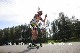 24.08.2024, Otepaeae, Estonia (EST): Artem Tyshchenko (UKR) - IBU Summer Biathlon World Championships, sprint men, Otepaeae (EST). www.nordicfocus.com. © Manzoni/NordicFocus. Every downloaded picture is fee-liable.