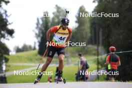 24.08.2024, Otepaeae, Estonia (EST): Tomasz Jakiela (POL) - IBU Summer Biathlon World Championships, sprint men, Otepaeae (EST). www.nordicfocus.com. © Manzoni/NordicFocus. Every downloaded picture is fee-liable.