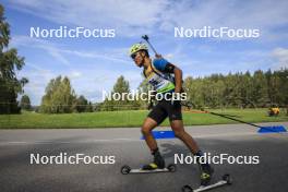 24.08.2024, Otepaeae, Estonia (EST): Enkhsaikhan Enkhbat (MGL) - IBU Summer Biathlon World Championships, sprint men, Otepaeae (EST). www.nordicfocus.com. © Manzoni/NordicFocus. Every downloaded picture is fee-liable.