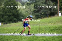 24.08.2024, Otepaeae, Estonia (EST): Kresimir Crnkovic (CRO) - IBU Summer Biathlon World Championships, sprint men, Otepaeae (EST). www.nordicfocus.com. © Manzoni/NordicFocus. Every downloaded picture is fee-liable.