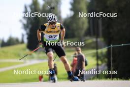 24.08.2024, Otepaeae, Estonia (EST): Thierry Langer (BEL) - IBU Summer Biathlon World Championships, sprint men, Otepaeae (EST). www.nordicfocus.com. © Manzoni/NordicFocus. Every downloaded picture is fee-liable.