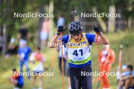 24.08.2024, Otepaeae, Estonia (EST): Jonas Marecek (CZE) - IBU Summer Biathlon World Championships, sprint men, Otepaeae (EST). www.nordicfocus.com. © Manzoni/NordicFocus. Every downloaded picture is fee-liable.