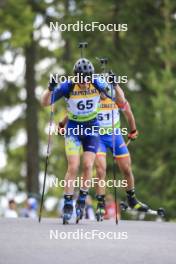 24.08.2024, Otepaeae, Estonia (EST): Kirill Bauer (KAZ) - IBU Summer Biathlon World Championships, sprint men, Otepaeae (EST). www.nordicfocus.com. © Manzoni/NordicFocus. Every downloaded picture is fee-liable.