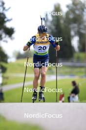 24.08.2024, Otepaeae, Estonia (EST): Bogdan Tsymbal (UKR) - IBU Summer Biathlon World Championships, sprint men, Otepaeae (EST). www.nordicfocus.com. © Manzoni/NordicFocus. Every downloaded picture is fee-liable.