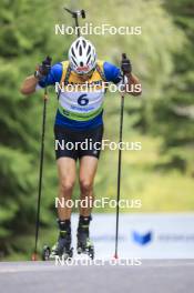 24.08.2024, Otepaeae, Estonia (EST): Olli Hiidensalo (FIN) - IBU Summer Biathlon World Championships, sprint men, Otepaeae (EST). www.nordicfocus.com. © Manzoni/NordicFocus. Every downloaded picture is fee-liable.