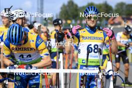 24.08.2024, Otepaeae, Estonia (EST): Oskar Ohlsson (SWE) - IBU Summer Biathlon World Championships, sprint men, Otepaeae (EST). www.nordicfocus.com. © Manzoni/NordicFocus. Every downloaded picture is fee-liable.