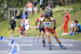 24.08.2024, Otepaeae, Estonia (EST): Renars Birkentals (LAT) - IBU Summer Biathlon World Championships, sprint men, Otepaeae (EST). www.nordicfocus.com. © Manzoni/NordicFocus. Every downloaded picture is fee-liable.